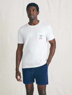 Faherty Brand Sunwashed Graphic Tee -