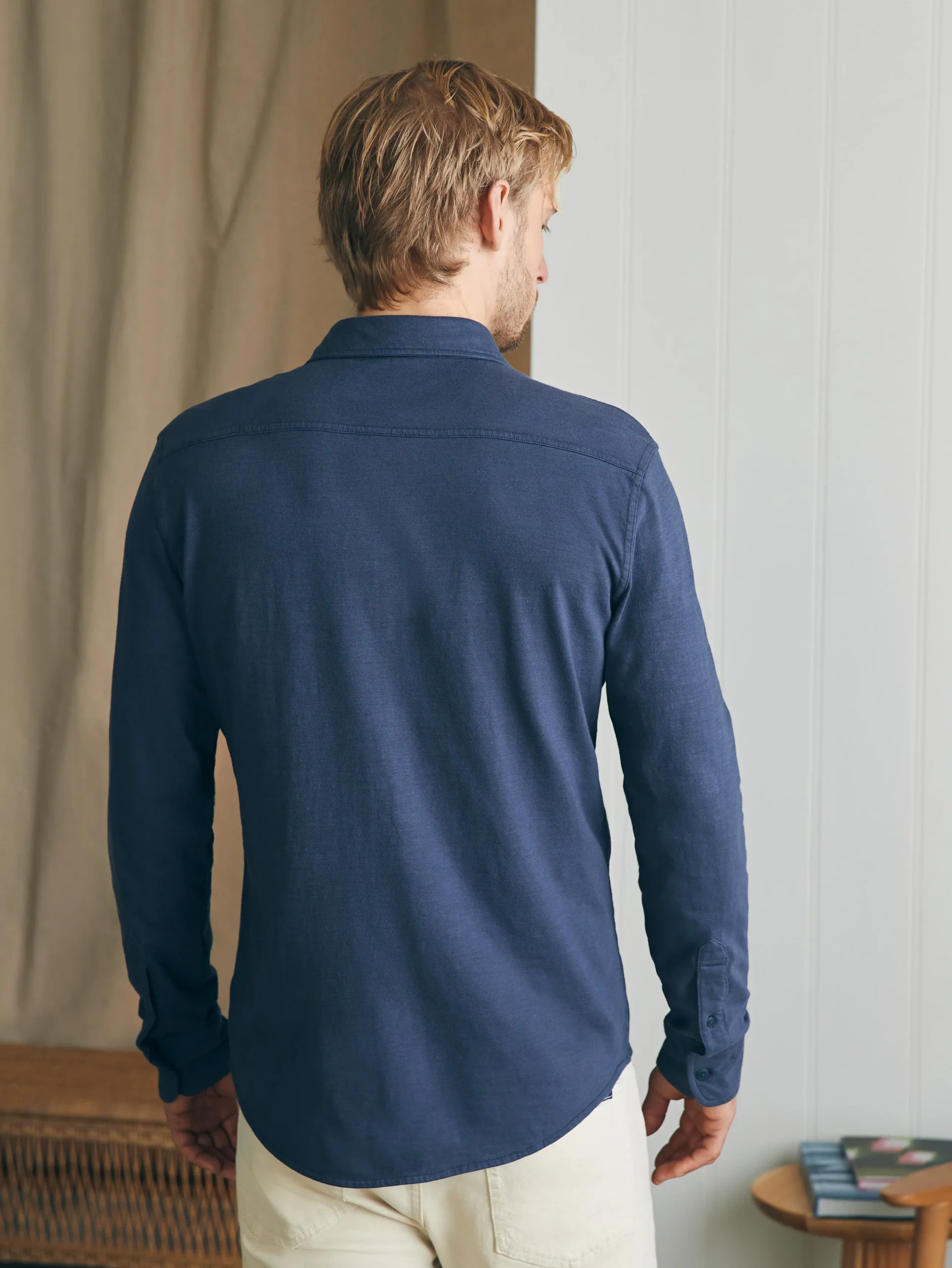 Faherty Brand Sunwashed Knit Shirt -