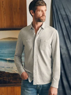 Faherty Brand Sunwashed Knit Shirt -