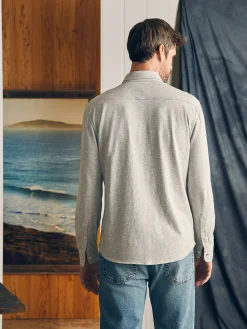 Faherty Brand Sunwashed Knit Shirt -