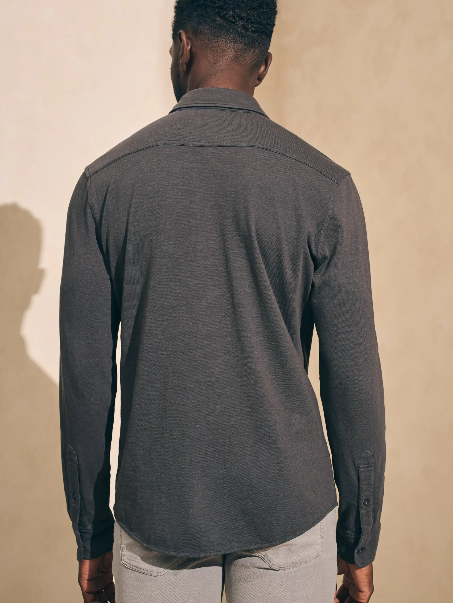 Faherty Brand Sunwashed Knit Shirt -