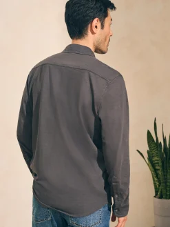 Faherty Brand Sunwashed Knit Shirt (Single Pocket) (Tall) -