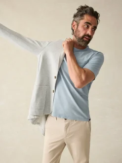 Faherty Brand Sunwashed Pocket Tee -