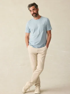 Faherty Brand Sunwashed Pocket Tee -