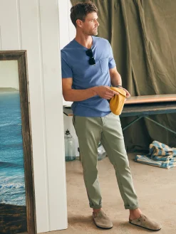Faherty Brand Sunwashed Pocket Tee -