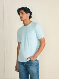 Faherty Brand Sunwashed Pocket Tee -