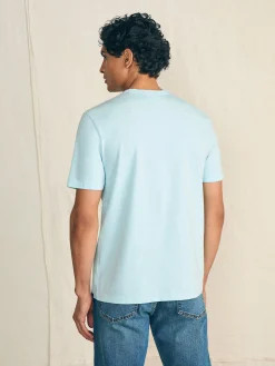 Faherty Brand Sunwashed Pocket Tee -