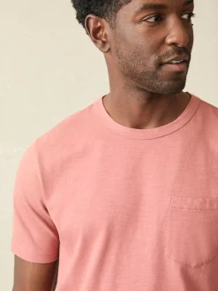 Faherty Brand Sunwashed Pocket Tee -