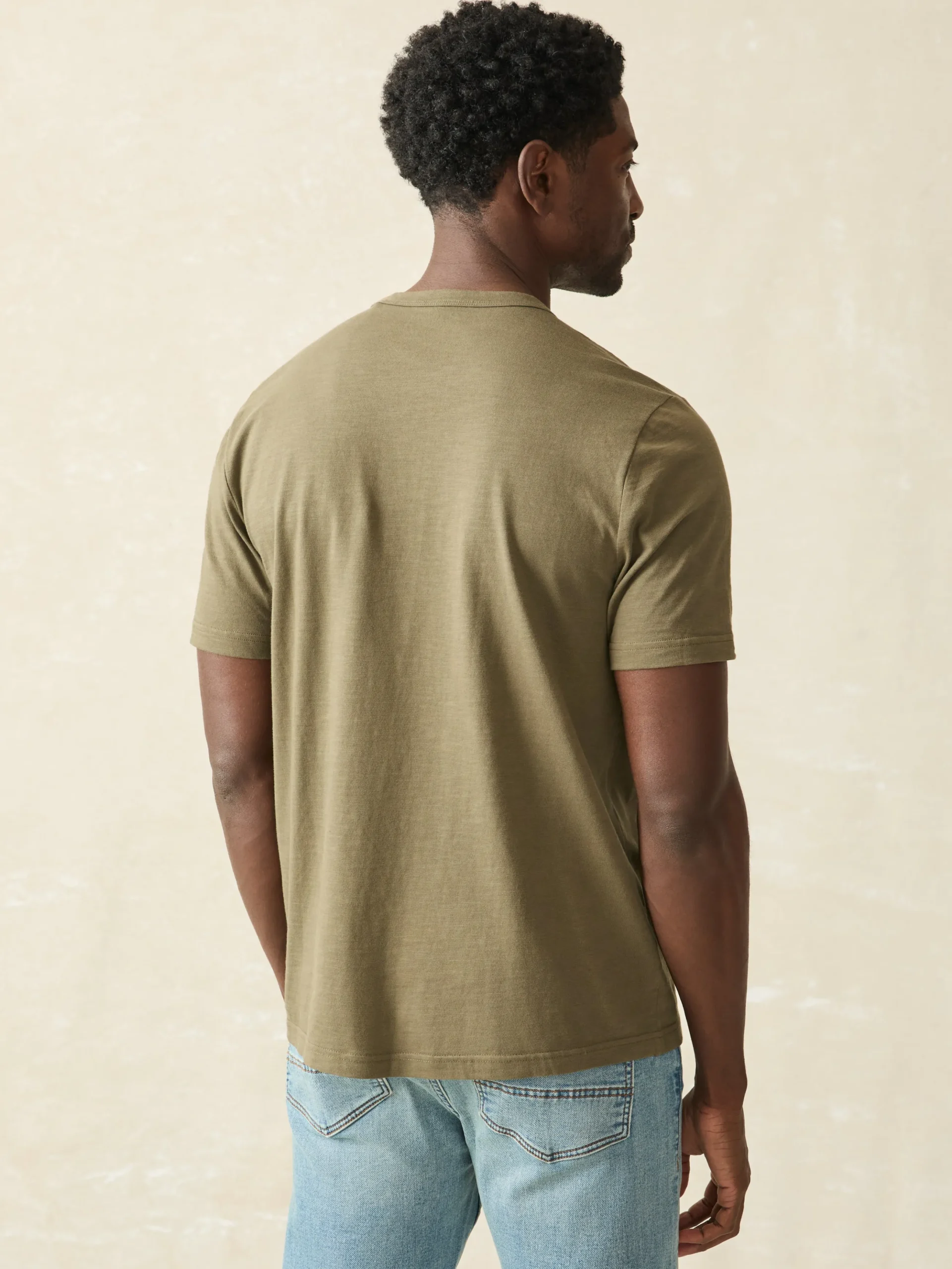Faherty Brand Sunwashed Pocket Tee -