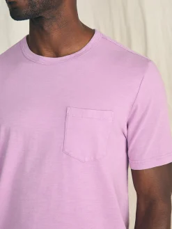 Faherty Brand Sunwashed Pocket Tee -