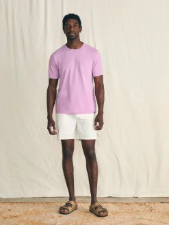 Faherty Brand Sunwashed Pocket Tee -