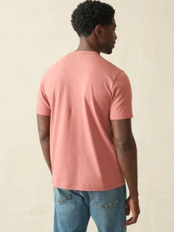 Faherty Brand Sunwashed Pocket Tee (Tall) -