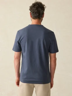 Faherty Brand Sunwashed Pocket Tee (Tall) -