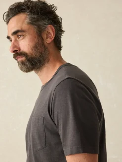 Faherty Brand Sunwashed Pocket Tee (Tall) -