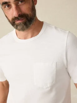 Faherty Brand Sunwashed Pocket Tee (Tall) -