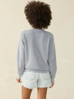 Women Faherty Brand Sunwashed Relaxed Sweater -