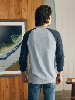 Faherty Brand Sunwashed Slub Crew -
