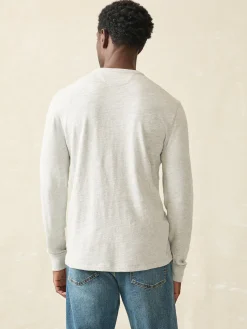 Faherty Brand Sunwashed Slub Crew -