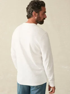 Faherty Brand Sunwashed Slub Crew -