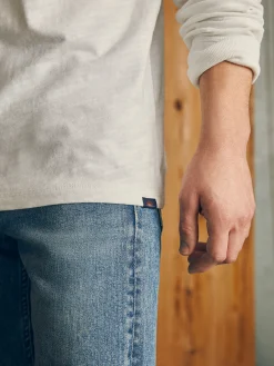 Faherty Brand Sunwashed Slub Henley -