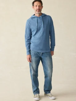 Faherty Brand Sunwashed Slub Hoodie -