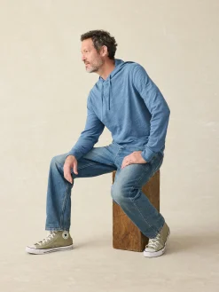 Faherty Brand Sunwashed Slub Hoodie -