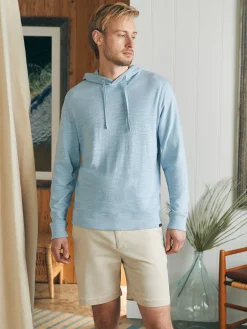 Faherty Brand Sunwashed Slub Hoodie -