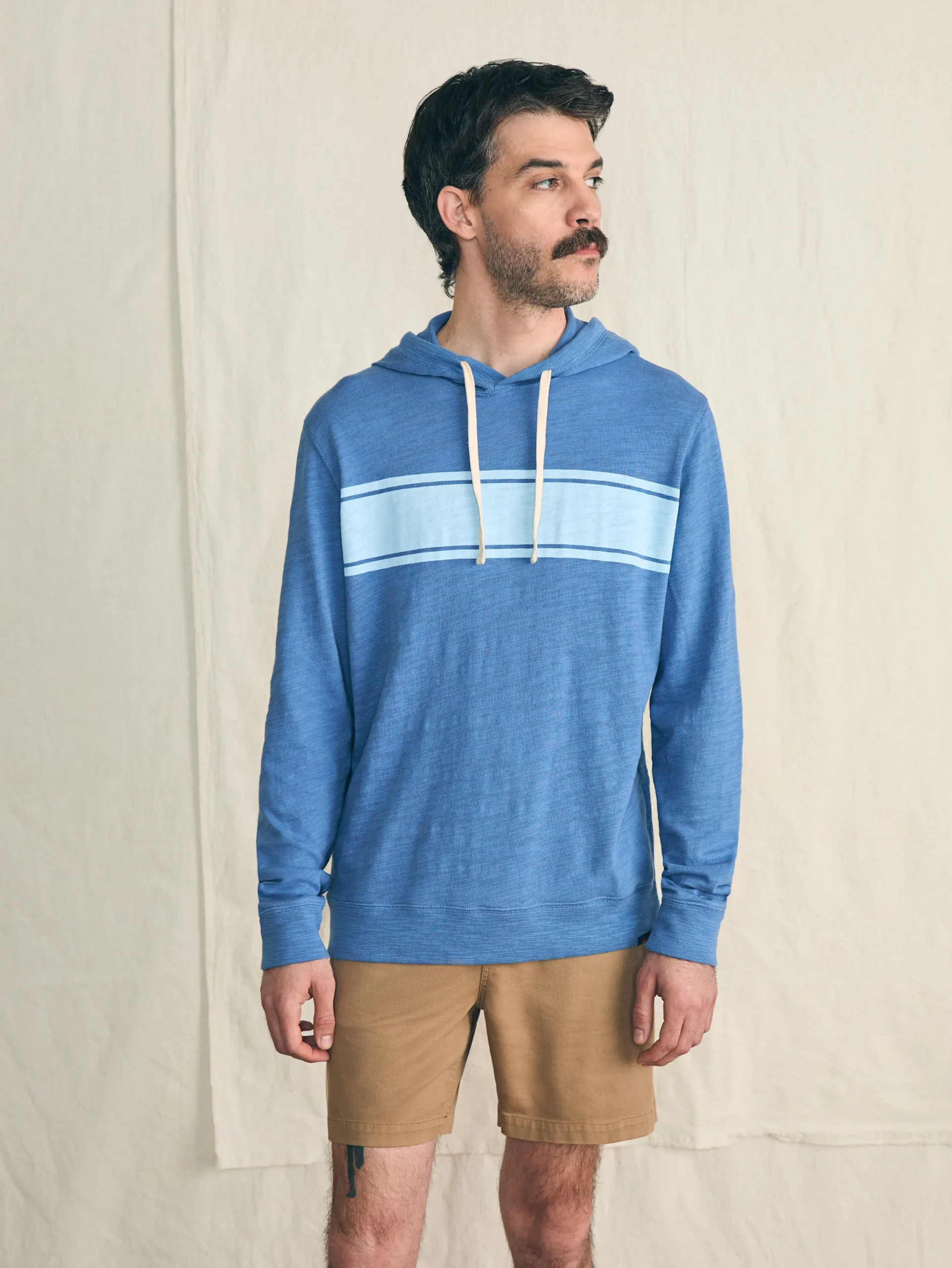 Faherty Brand Sunwashed Slub Hoodie -