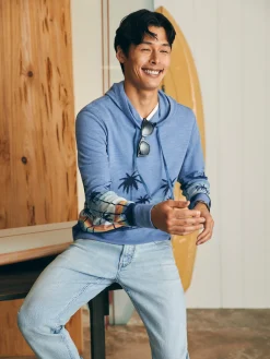 Faherty Brand Sunwashed Slub Hoodie -
