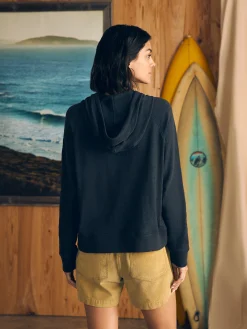 Women Faherty Brand Sunwashed Slub Hoodie -