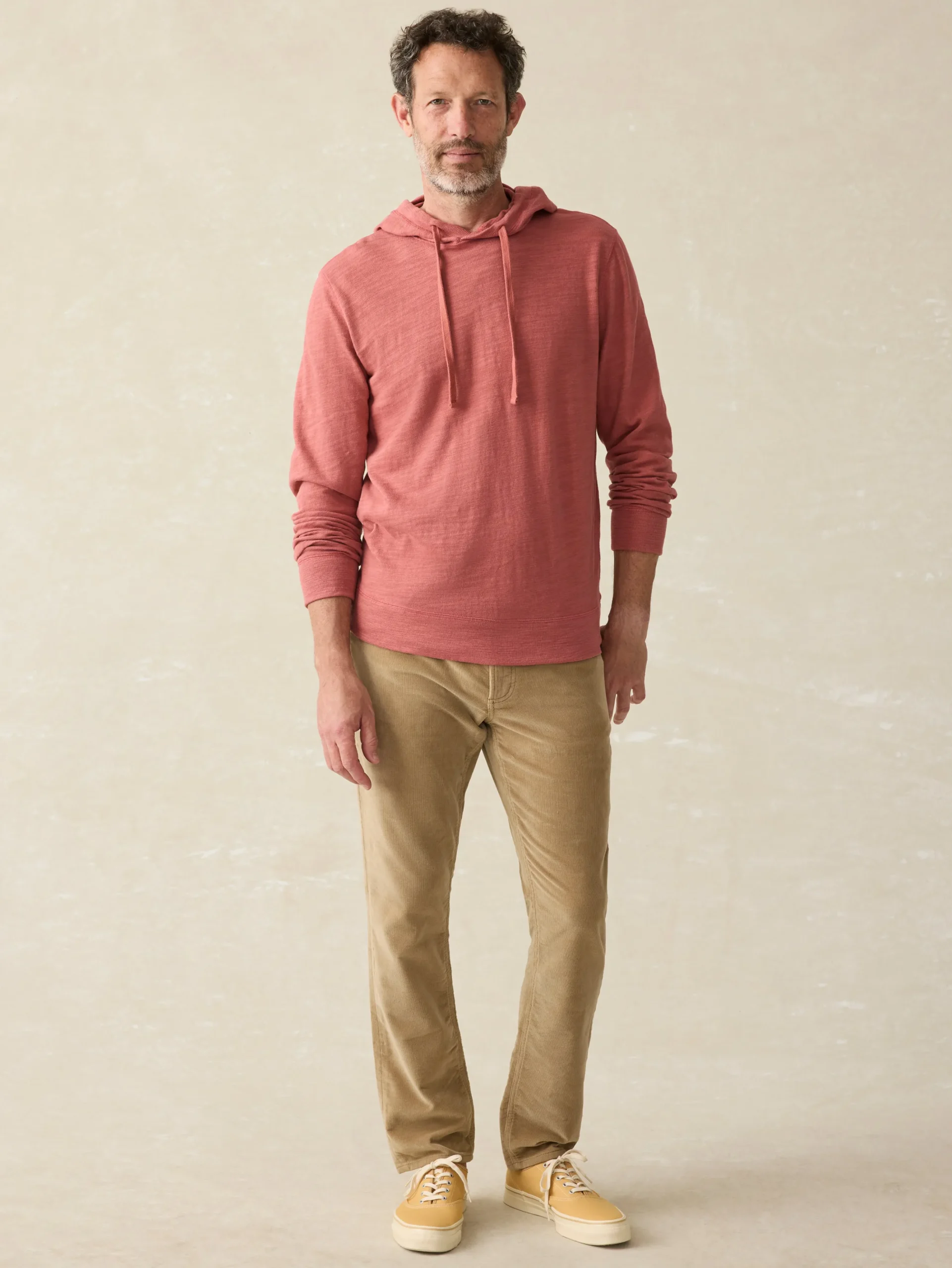 Faherty Brand Sunwashed Slub Hoodie (Tall) -