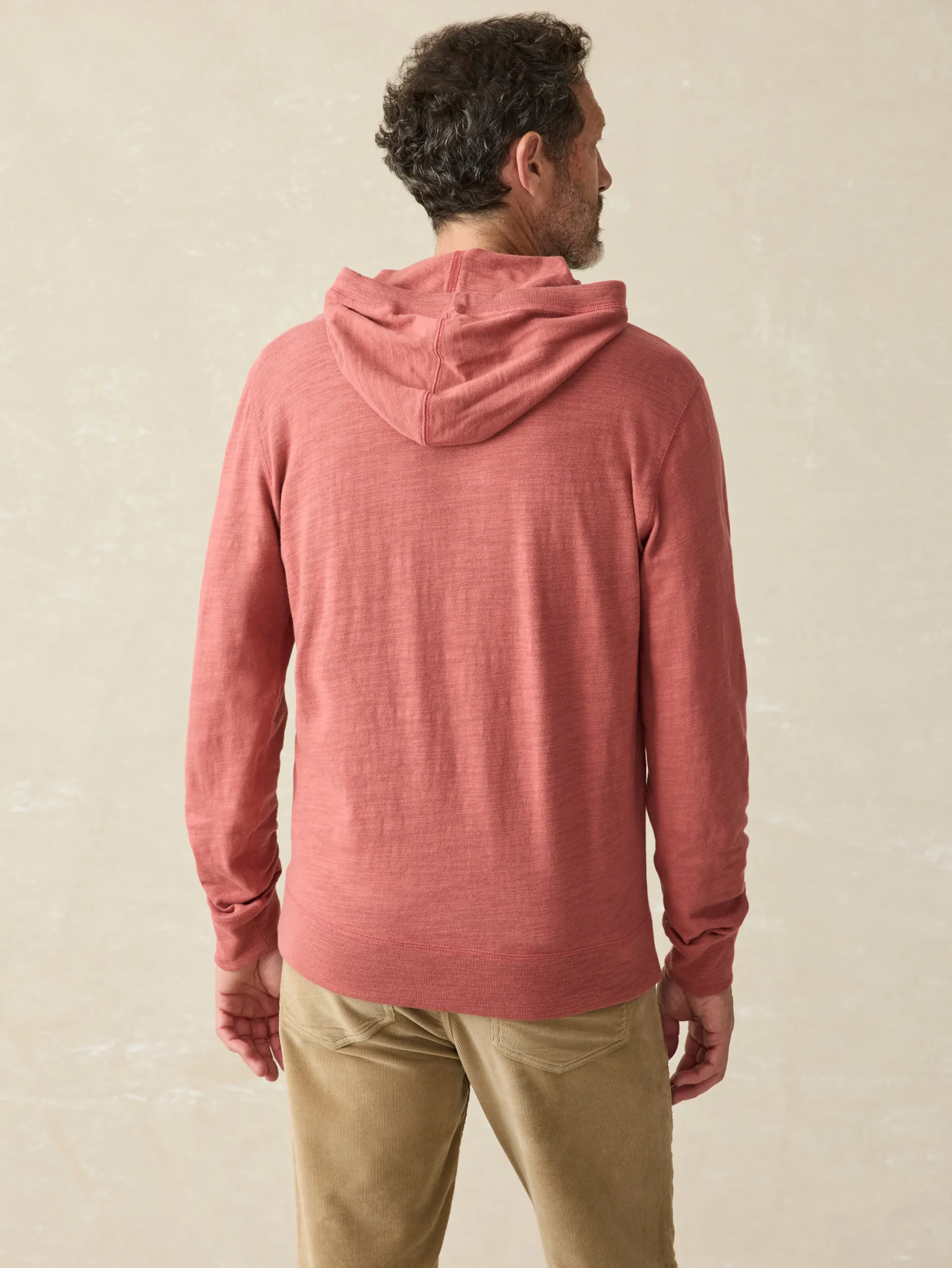 Faherty Brand Sunwashed Slub Hoodie (Tall) -