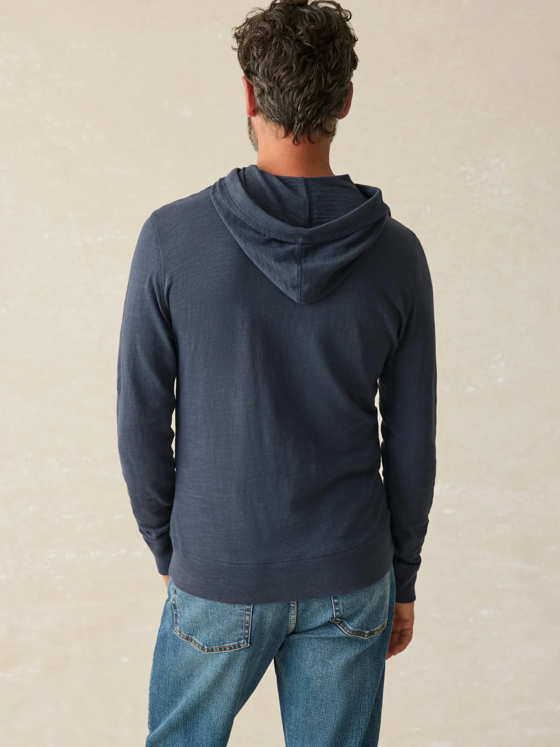 Faherty Brand Sunwashed Slub Hoodie (Tall) -