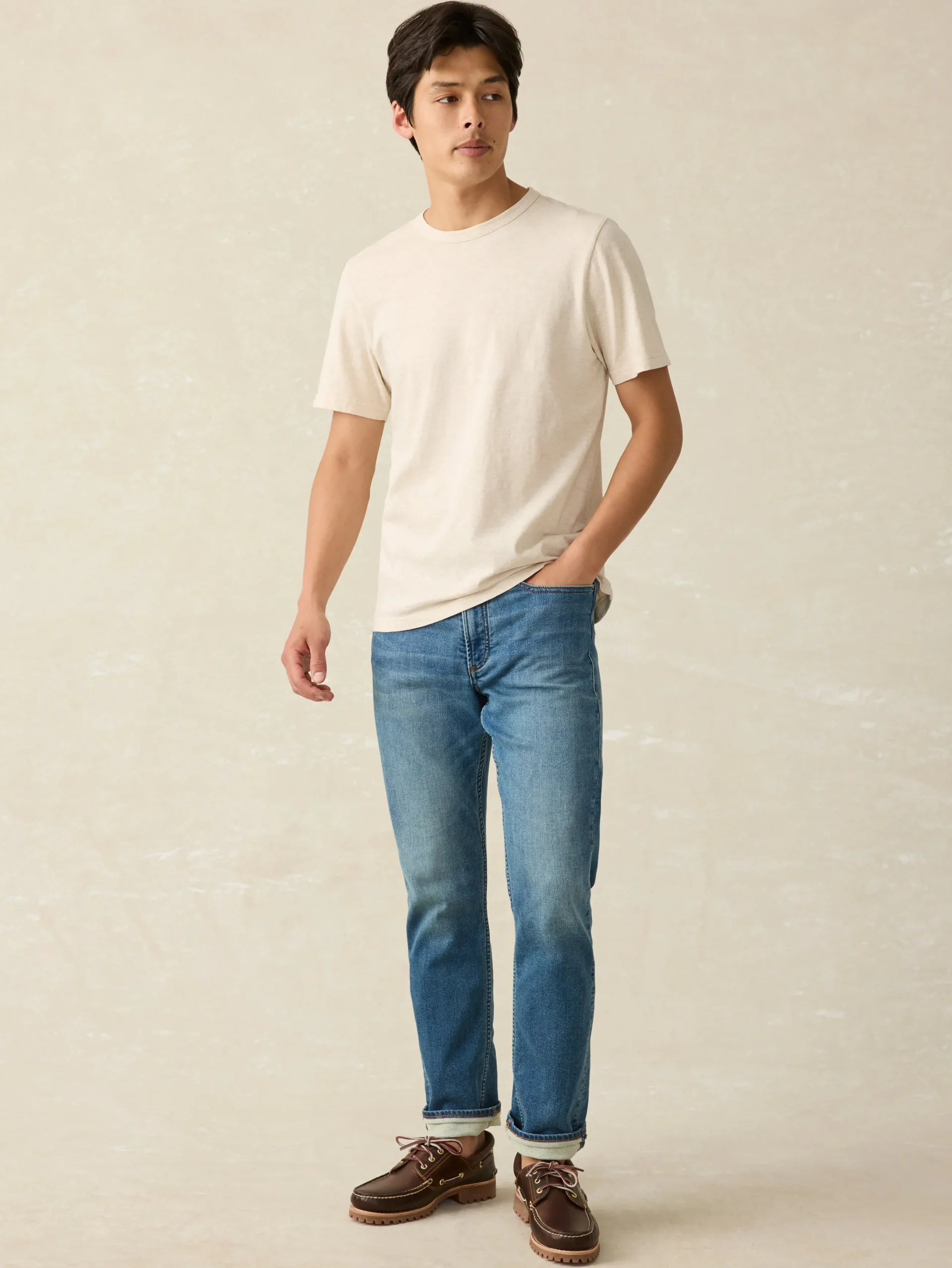 Faherty Brand Sunwashed Tee -