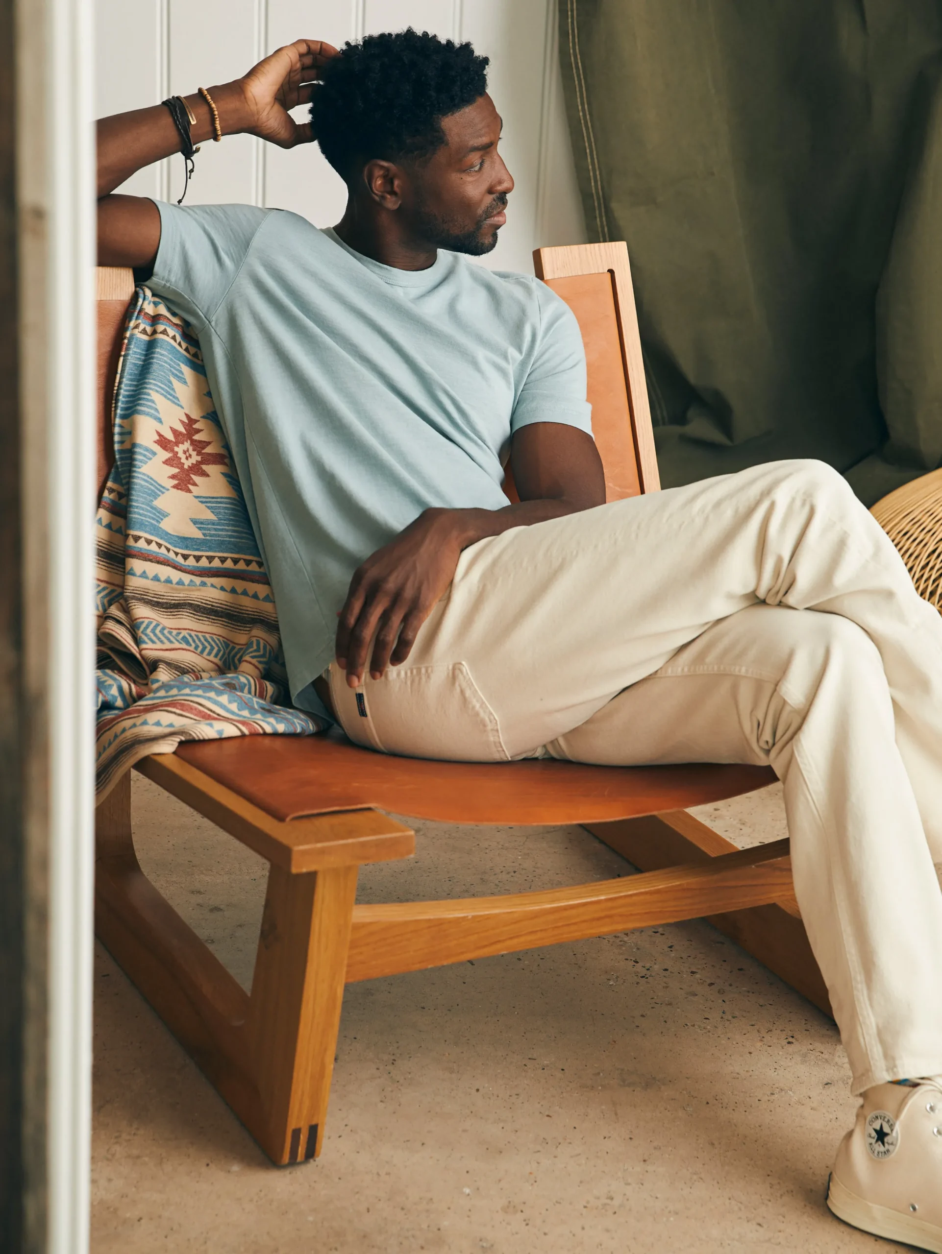 Faherty Brand Sunwashed Tee (Tall) -