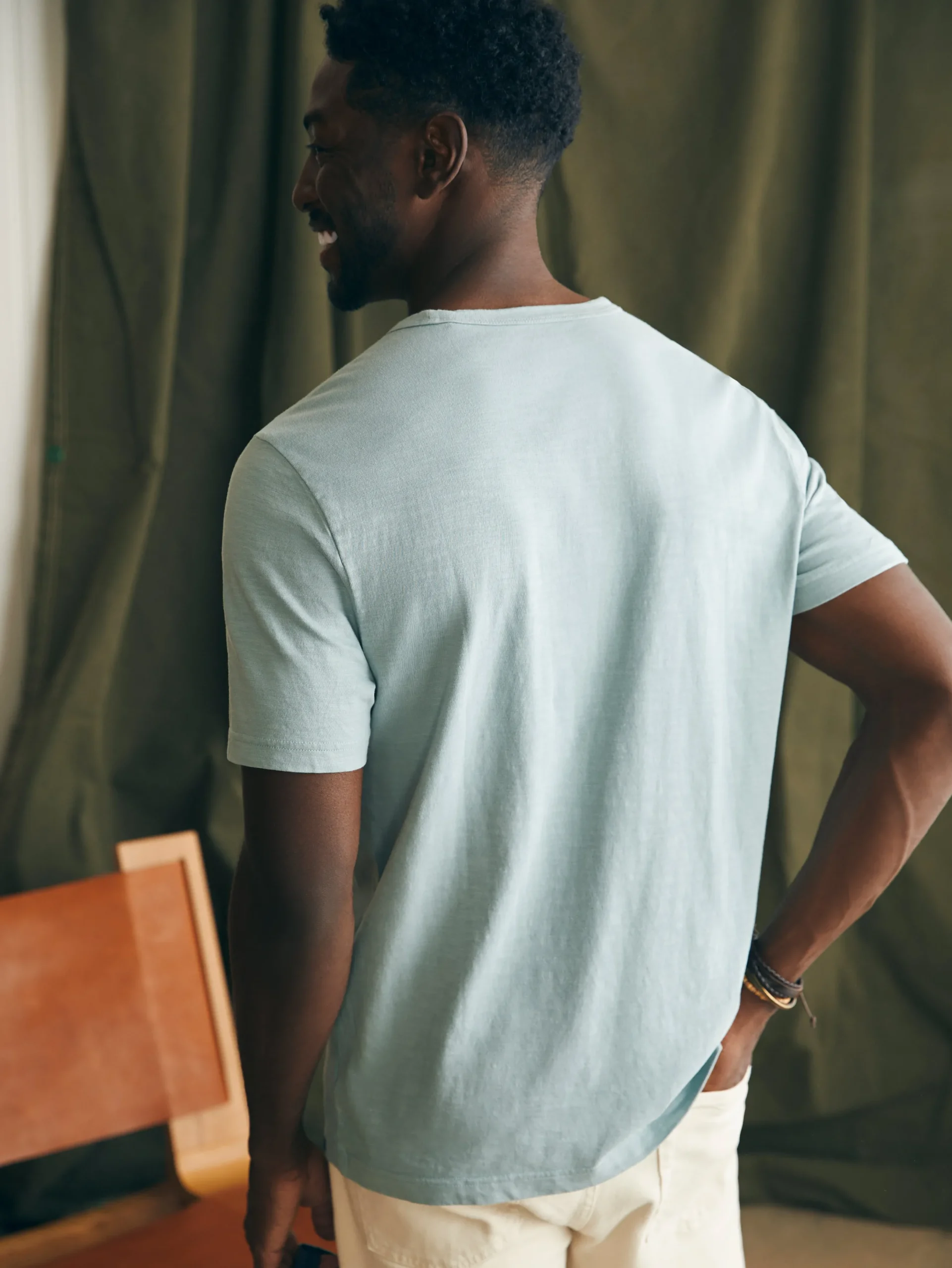 Faherty Brand Sunwashed Tee (Tall) -