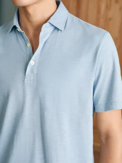 Faherty Brand Sunwashed T-Shirt Polo -