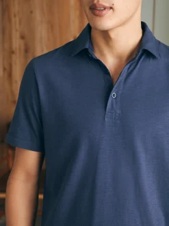 Faherty Brand Sunwashed T-Shirt Polo -