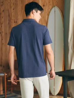 Faherty Brand Sunwashed T-Shirt Polo -