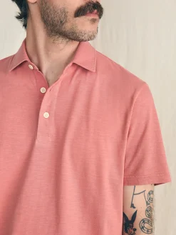 Faherty Brand Sunwashed T-Shirt Polo -