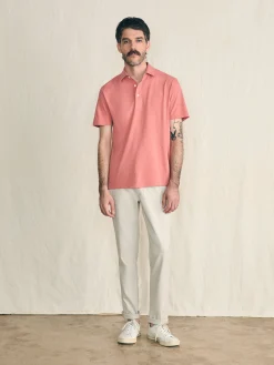 Faherty Brand Sunwashed T-Shirt Polo -