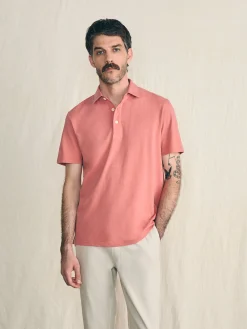 Faherty Brand Sunwashed T-Shirt Polo -