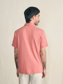 Faherty Brand Sunwashed T-Shirt Polo -