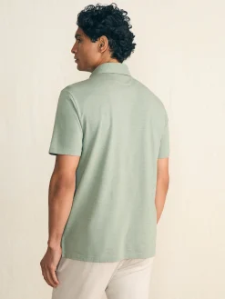 Faherty Brand Sunwashed T-Shirt Polo -