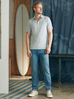 Faherty Brand Sunwashed T-Shirt Polo -