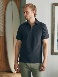 Faherty Brand Sunwashed T-Shirt Polo -