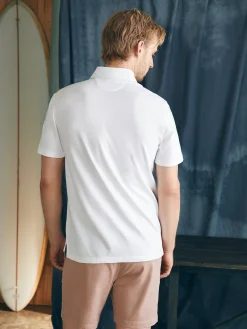 Faherty Brand Sunwashed T-Shirt Polo -