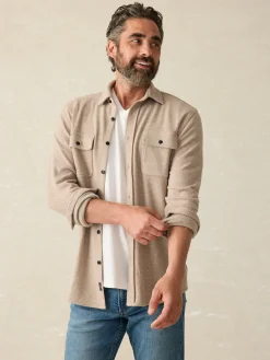 Faherty Brand Sunwashed V-Neck Tee -