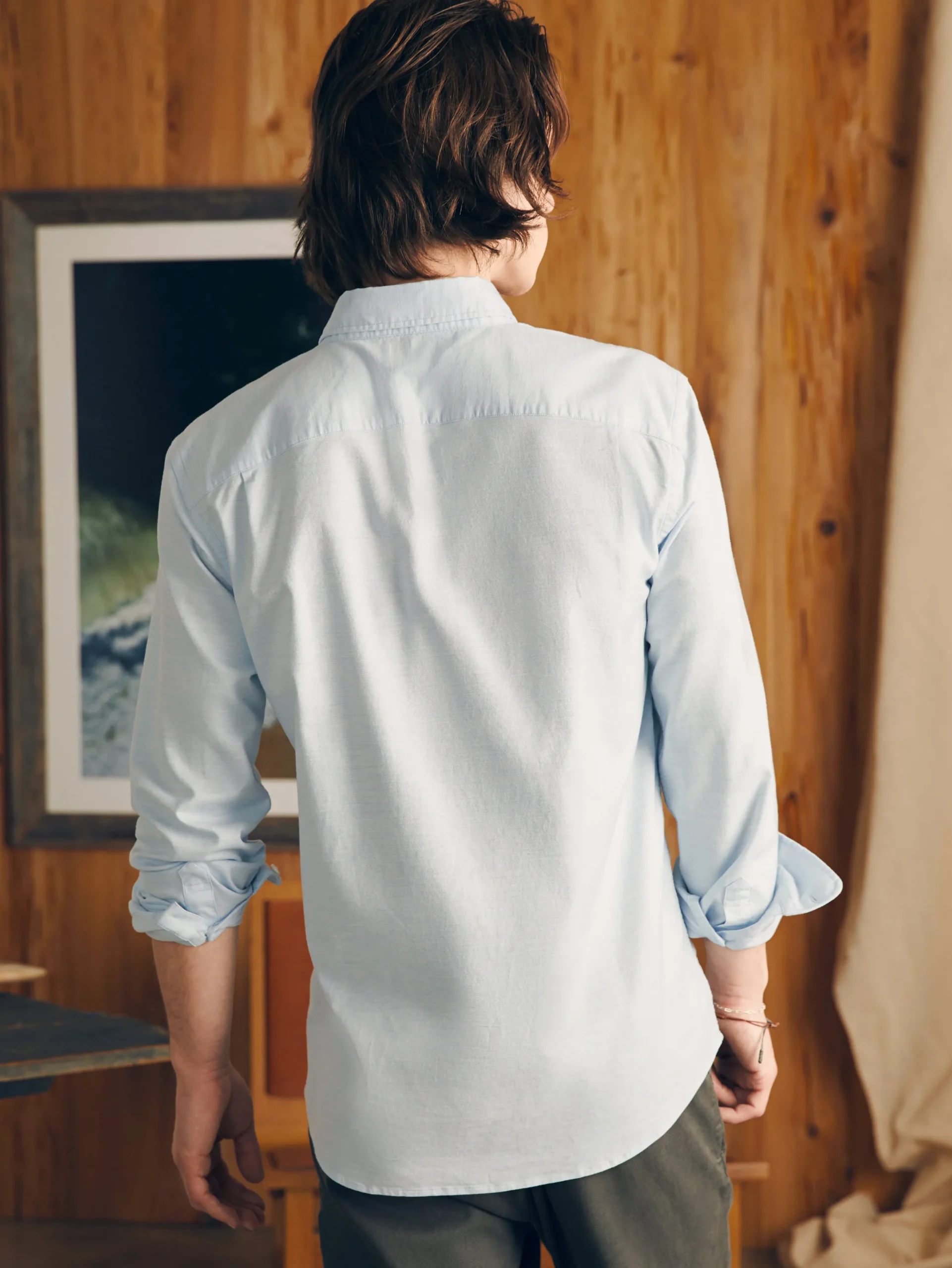 Faherty Brand Supima Oxford Shirt -
