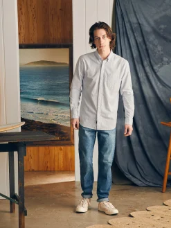Faherty Brand Supima Oxford Shirt -